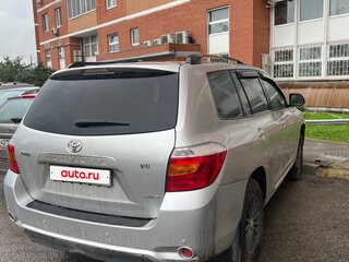 2007 Toyota Highlander II (XU40), серебристый, 1300000 рублей, вид 3