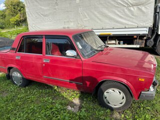 2005 Lada (ВАЗ) 2107, красный, 150000 рублей, вид 2