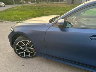 2021 BMW 3 серии 320i VII (G2x), синий, 4200000 рублей, вид 4