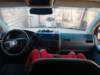 2005 Volkswagen Transporter T5, красный, 1200000 рублей, вид 4
