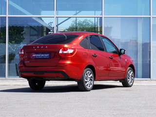 2019 Lada (ВАЗ) Granta I Рестайлинг, красный, 610000 рублей, вид 5