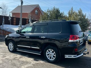 2016 Toyota Land Cruiser 200 Series Рестайлинг 2, чёрный, 5700000 рублей, вид 3