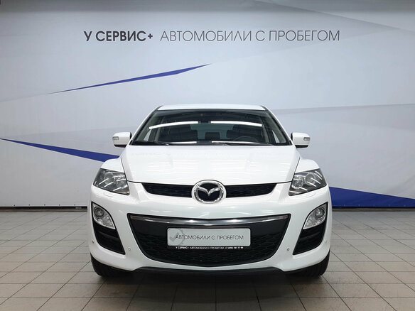 2011 Mazda CX-7 I Рестайлинг, белый, 924000 рублей - вид 3