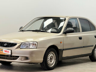 2005 Hyundai Accent ТагАЗ II, бежевый, 190000 рублей, вид 1