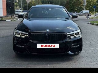 2017 BMW 5 серии 520d xDrive VII (G30/G31/G38), чёрный, 3350000 рублей, вид 5