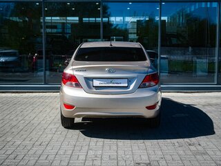 2012 Hyundai Solaris I, бежевый, 789000 рублей, вид 4