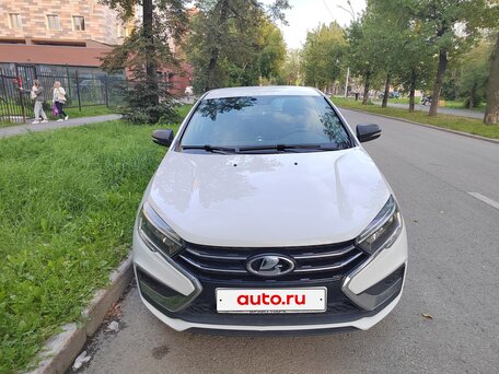 2024 Lada (ВАЗ) Vesta I Рестайлинг (NG), белый, 1150000 рублей, вид 3
