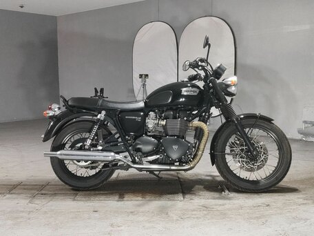 2013 Triumph Bonneville T100, чёрный, 446000 рублей, вид 1