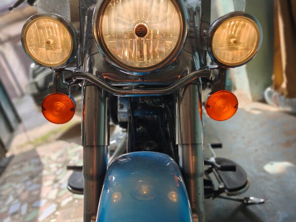 2011 Harley-Davidson Heritage, голубой, 1150000 рублей - вид 17