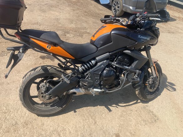 2013 Kawasaki Versys 650, чёрный, 450000 рублей - вид 6