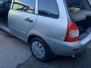 2012 Lada (ВАЗ) Kalina I, серебристый, 290000 рублей, вид 4