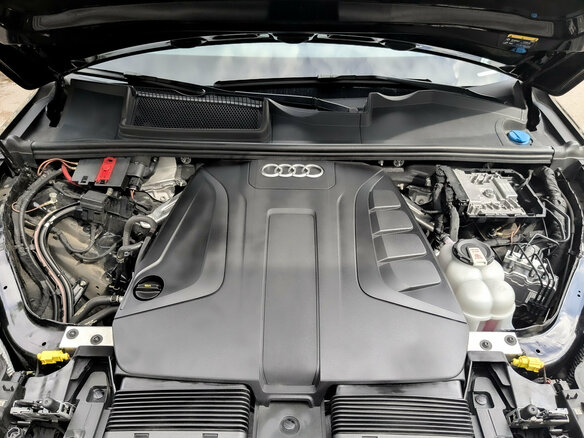 2023 Audi Q7 45 TFSI II (4M) Рестайлинг, чёрный, 6950000 рублей - вид 9