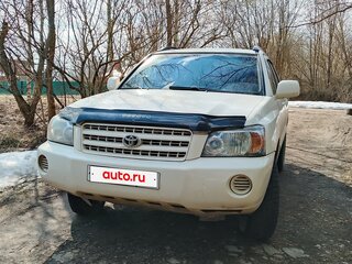 2001 Toyota Highlander I (XU20), белый, 600000 рублей, вид 1