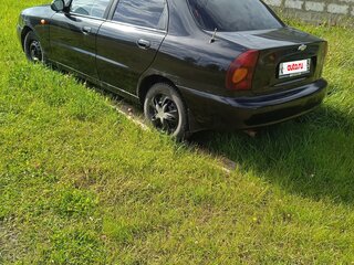 2008 Chevrolet Lanos I, чёрный, 160000 рублей, вид 3