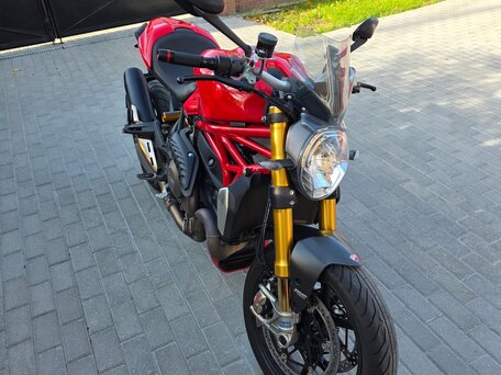 2014 Ducati Monster 1200, красный, 725000 рублей, вид 1