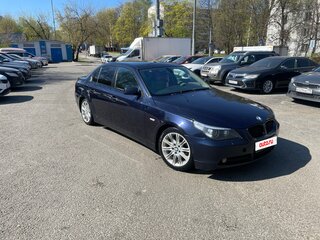 2004 BMW 5 серии 520i V (E60/E61), синий, 850000 рублей, вид 1