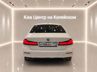2020 BMW 5 серии 530i VII (G30/G31/G38) Рестайлинг, белый, 4299000 рублей, вид 3