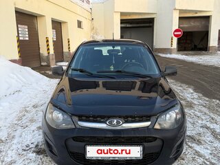 2013 Lada (ВАЗ) Kalina II, чёрный, 400000 рублей, вид 2