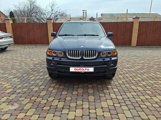 2004 BMW X5 3.0i I (E53) Рестайлинг, синий, 1800000 рублей, вид 3