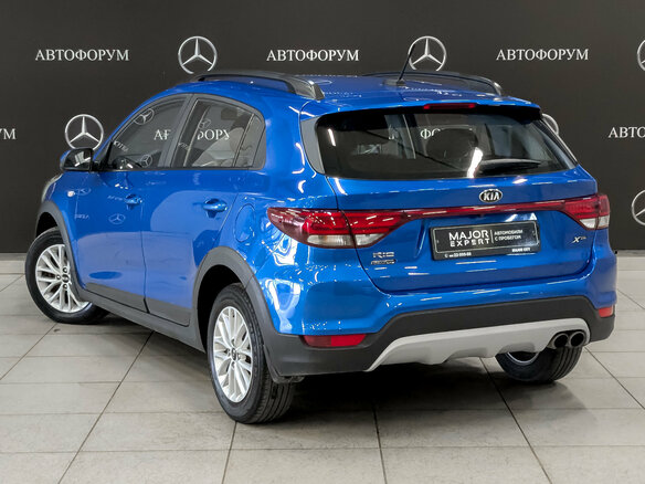 2018 Kia Rio X-Line IV, синий, 1535000 рублей - вид 6