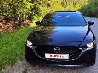 2019 Mazda 3 IV (BP), синий, 2250000 рублей, вид 3
