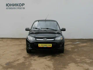2014 Lada (ВАЗ) Kalina II, чёрный, 259000 рублей, вид 3