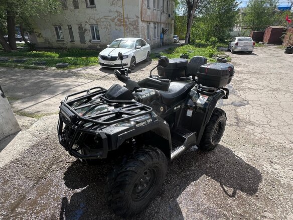 2022 Hisun Tactic 550, зелёный, 600000 рублей - вид 5