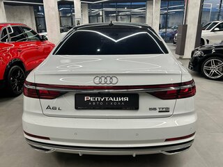 2021 Audi A8 Long 55 TFSI IV (D5), белый, 7200000 рублей, вид 5