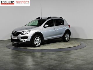 2018 Renault Sandero Stepway II, серебристый, 1047000 рублей, вид 1