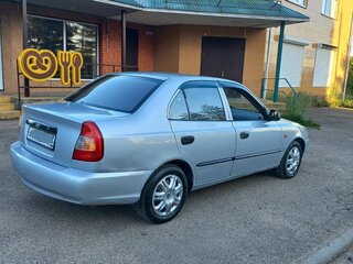 2006 Hyundai Accent ТагАЗ II, серебристый, 395000 рублей, вид 4