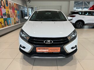 2019 Lada (ВАЗ) Vesta SW Cross I, белый, 1014000 рублей, вид 2