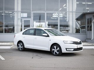2014 Skoda Rapid I, белый, 660000 рублей, вид 5