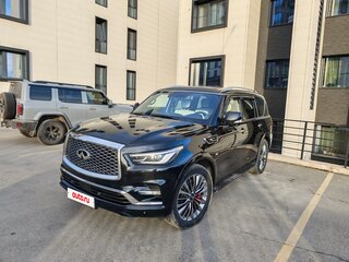 2018 Infiniti QX80 I Рестайлинг 2, чёрный, 3950000 рублей, вид 3
