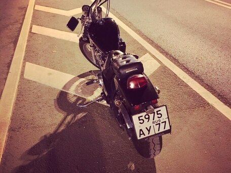 1990 Honda Steed 400, чёрный, 220000 рублей, вид 3
