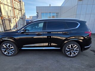 2022 Hyundai Santa Fe IV Рестайлинг, чёрный, 3650000 рублей, вид 2