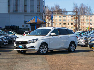 2019 Lada (ВАЗ) Vesta SW I, белый, 879000 рублей, вид 1