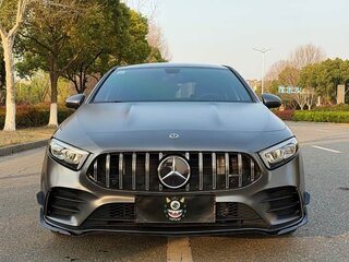 2022 Mercedes-Benz A-Класс 180 Long IV (W177), серый, 2350000 рублей, вид 2