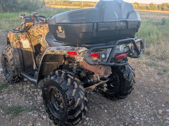 2008 BRP Can-Am Outlander Max XT-P 650T, зелёный, 570000 рублей - вид 7