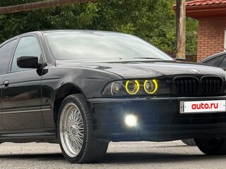 2002 BMW 5 серии 525i IV (E39) Рестайлинг, чёрный, 1300000 рублей, вид 3