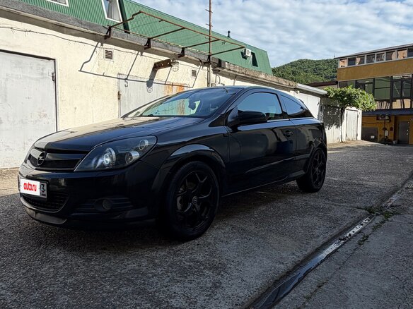 2007 Opel Astra GTC H Рестайлинг, чёрный, 535000 рублей
