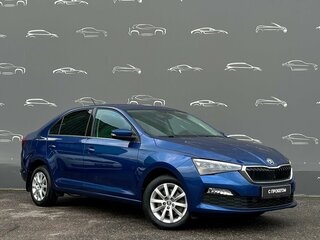 2021 Skoda Rapid II, синий, 1859600 рублей, вид 3