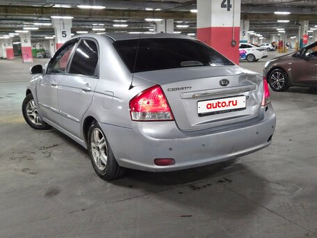 2006 Kia Cerato I Рестайлинг, серебристый, вид 2