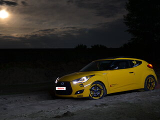 2012 Hyundai Veloster I, жёлтый, 1050000 рублей, вид 1