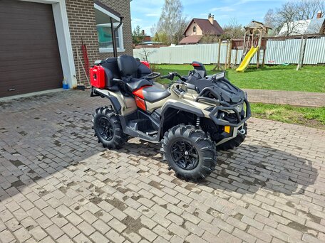 2023 BRP Can-Am Outlander X MR 1000R, золотистый, 2300000 рублей, вид 1