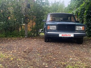 2001 Lada (ВАЗ) 2107, синий, 27000 рублей, вид 2