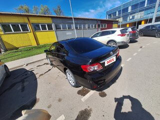 2012 Toyota Corolla X (E140, E150) Рестайлинг, чёрный, 840000 рублей, вид 3