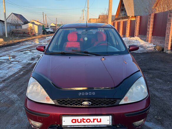 2004 Ford Focus I Рестайлинг, красный, 190000 рублей - вид 1