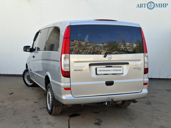 2014 Mercedes-Benz Vito 113 CDI L2 II (W639) Рестайлинг, серебристый - вид 6