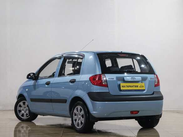 2008 Hyundai Getz I Рестайлинг, голубой - вид 3