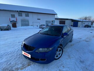 2006 Mazda 6 I (GG) Рестайлинг, синий, 140000 рублей, вид 1